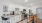 white cabinetry and stainless steel appliances